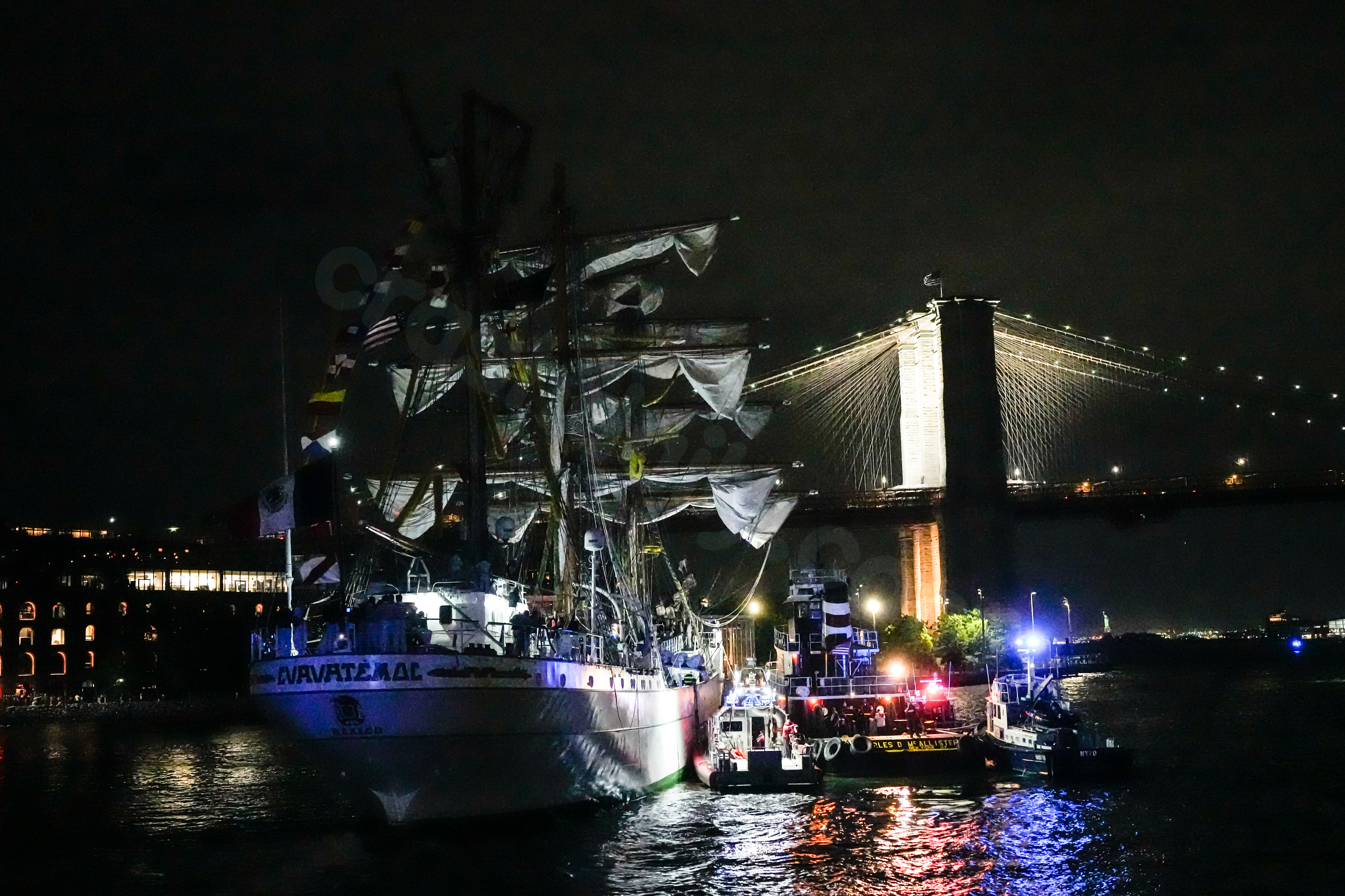 2 people killed in Brooklyn Bridge ship crash: Mayor Adams