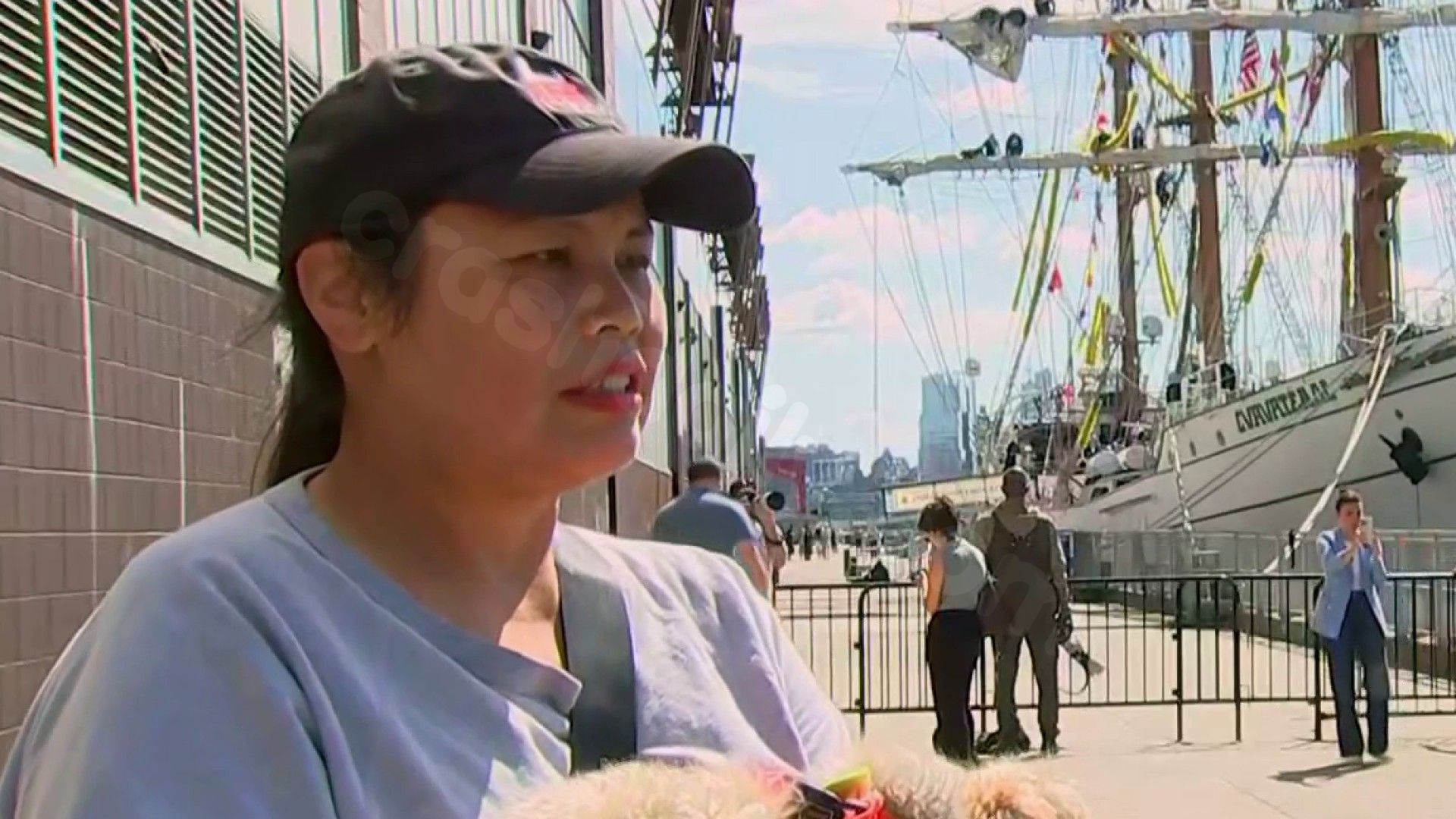 New York City resident reacts to watching ship crash into Brooklyn Bridge