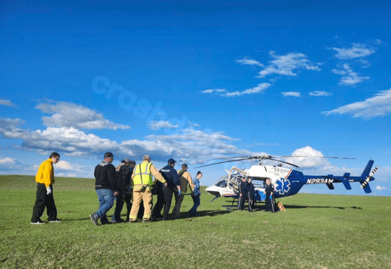 Helicopter rescues rancher injured in horse accident