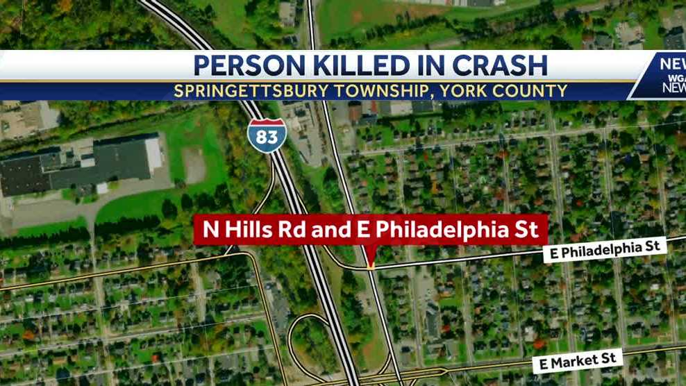Coroner: 1 dead after multi-vehicle crash in York County