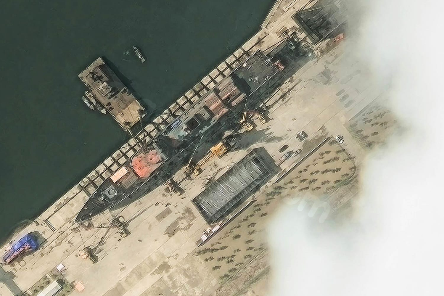 North Korea begins investigation into accident during warship's launch