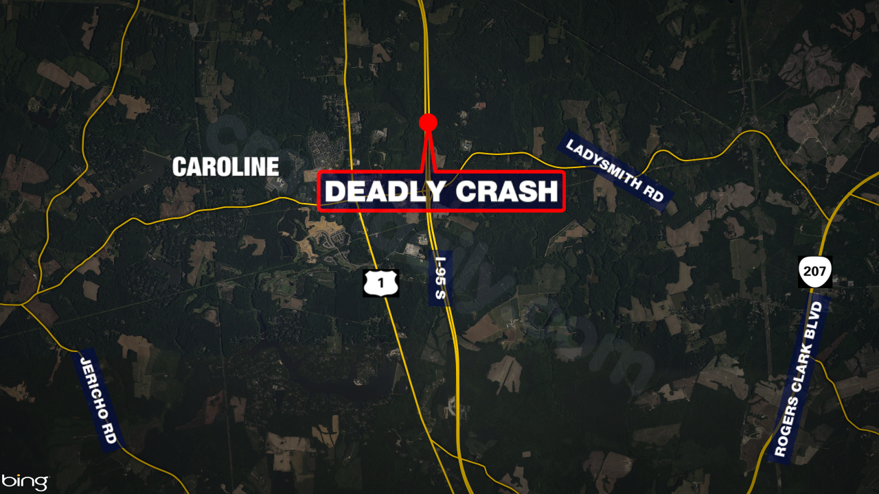Driver dead after their vehicle crashed into a tractor-trailer in Caroline