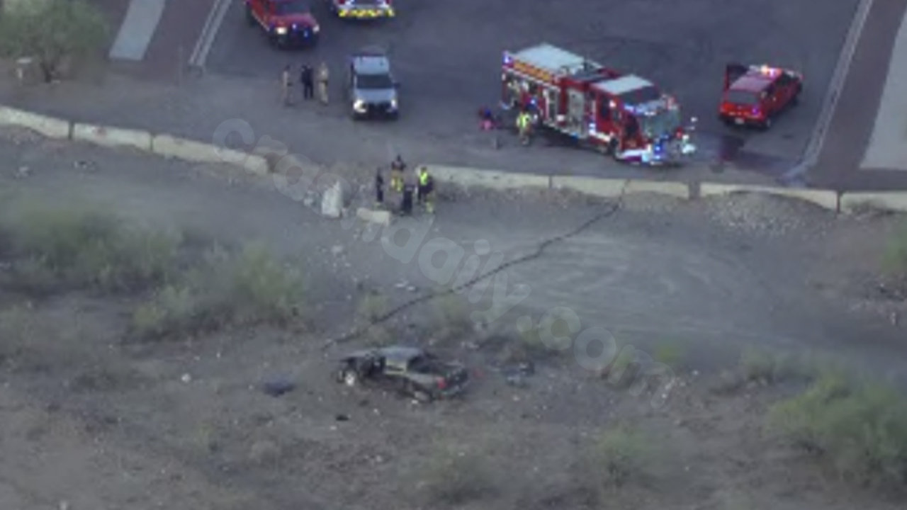 Single-car crash leaves 3 people in critical condition