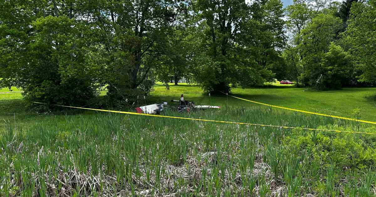 1 killed in plane crash in Ashtabula County Sunday morning