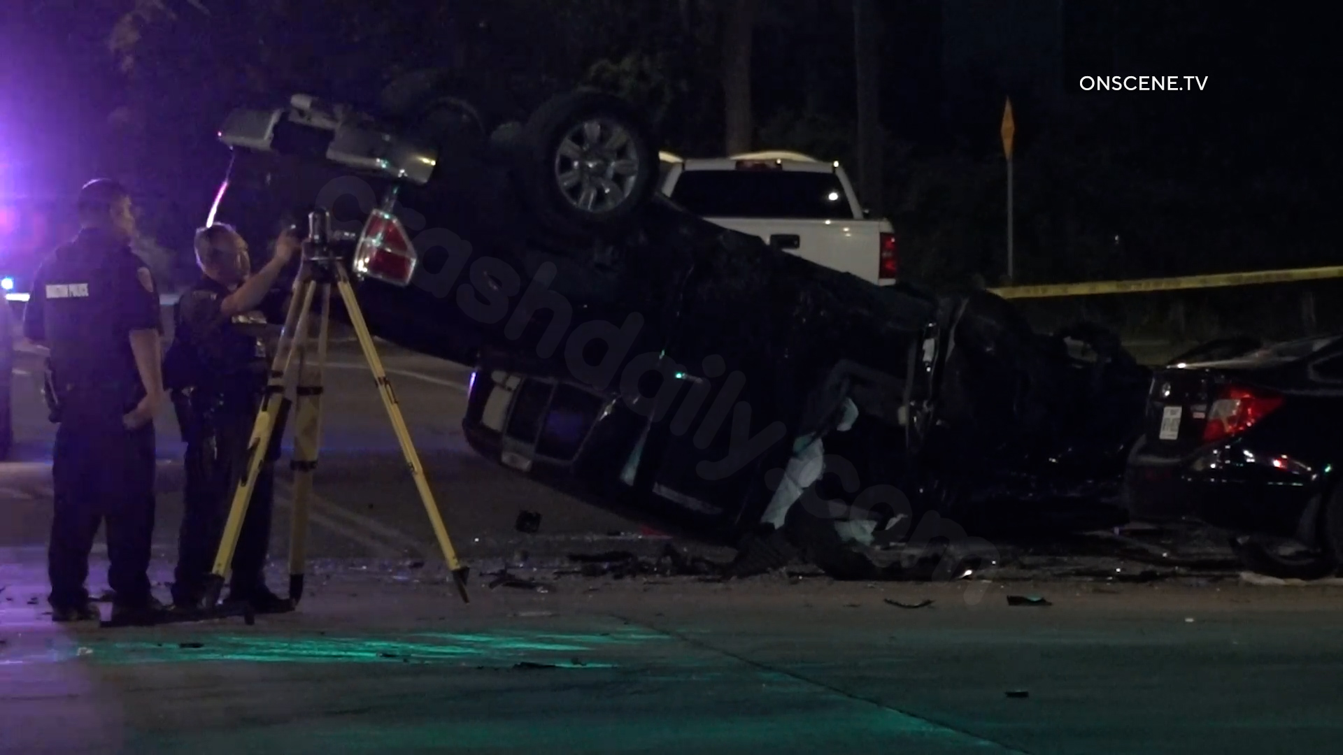3 Vehicle Fatal Crash In Houston, TX