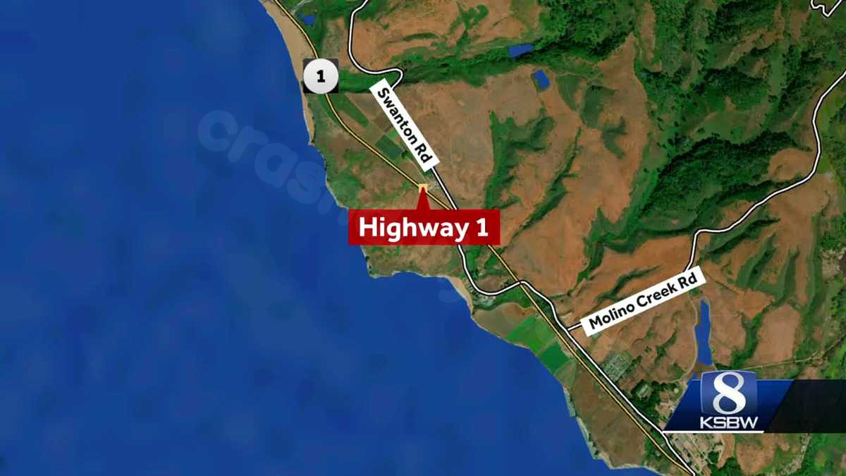 2 killed in crash on Highway 1 in Santa Cruz County