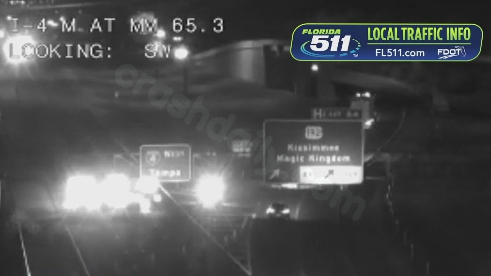 Deadly I-4 crash closes traffic in Kissimmee: FHP