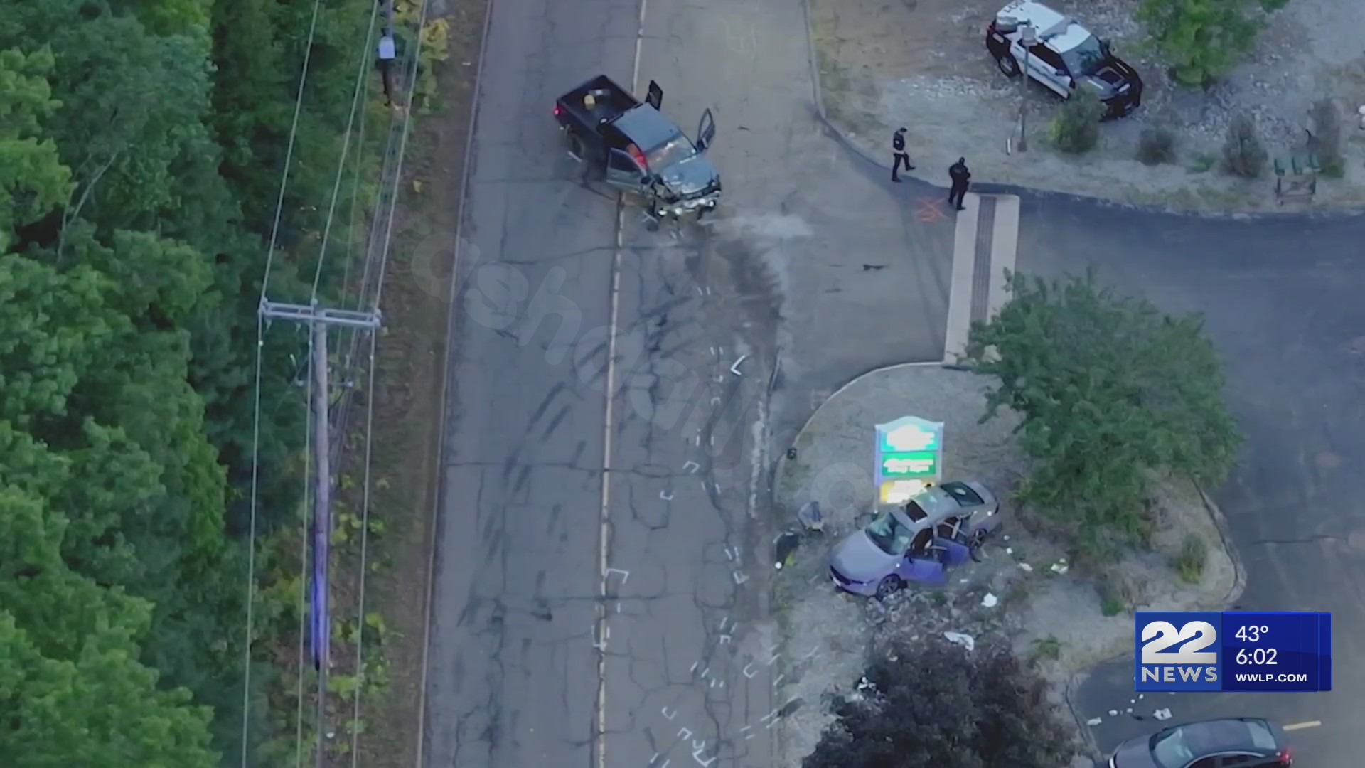 Girl dies in two-car crash in Franklin, one arrested