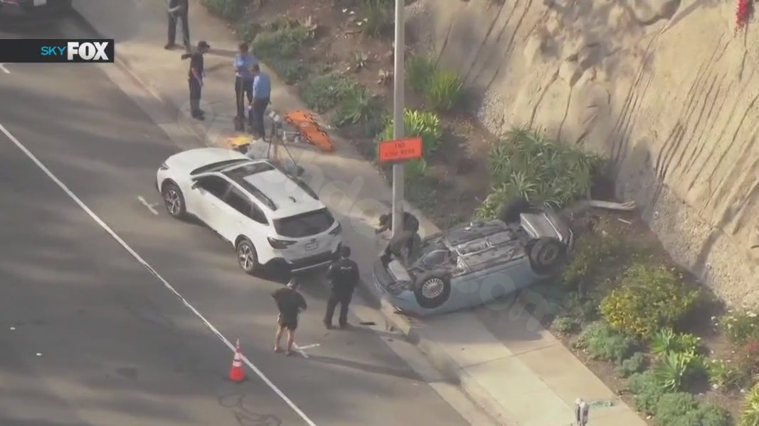 California dad dies after car plunges off cliff during driving lesson with teen daughter