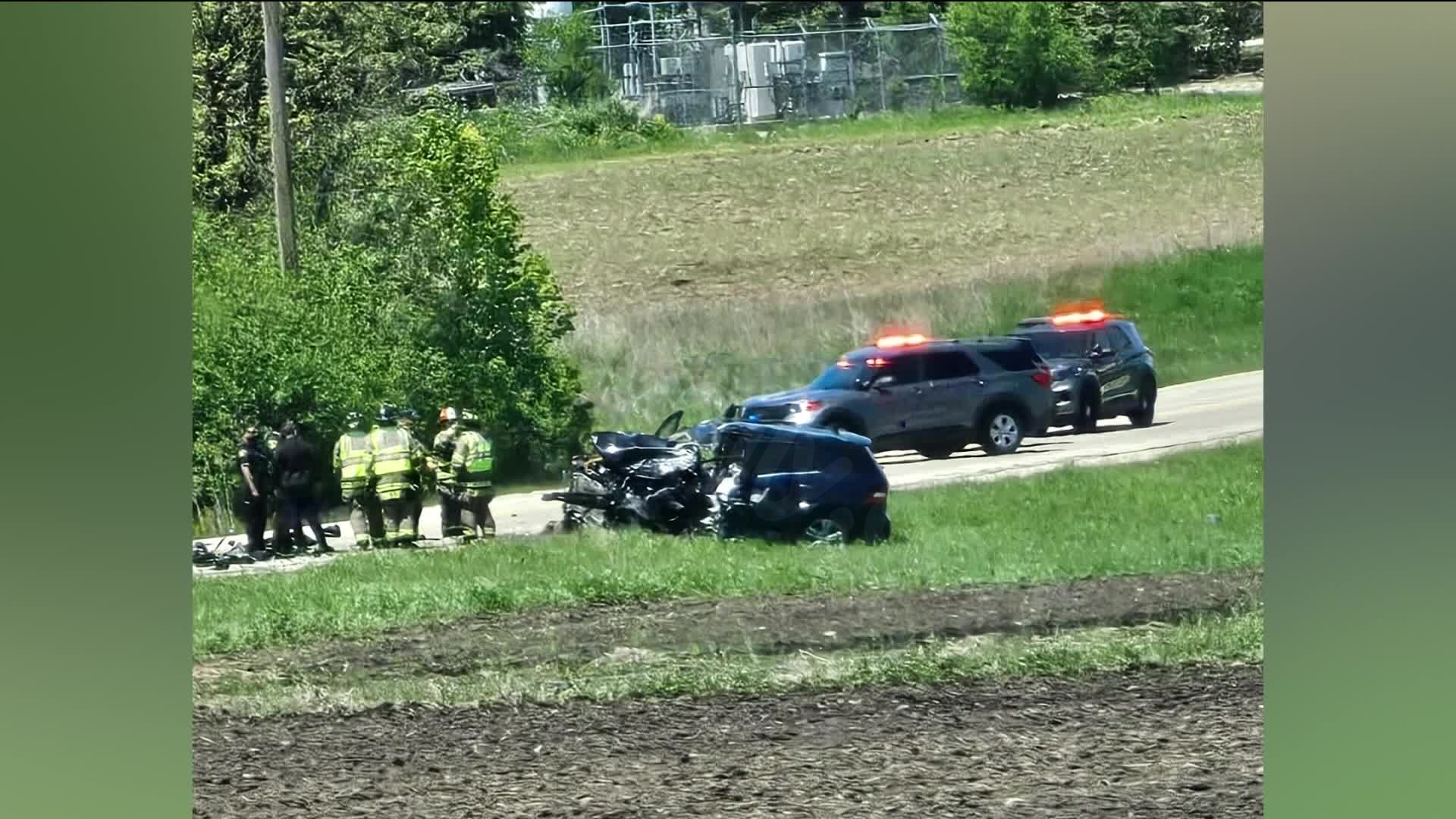‘You just want to help’: Good Samaritan comforts crash victim after fatal collision in Caledonia