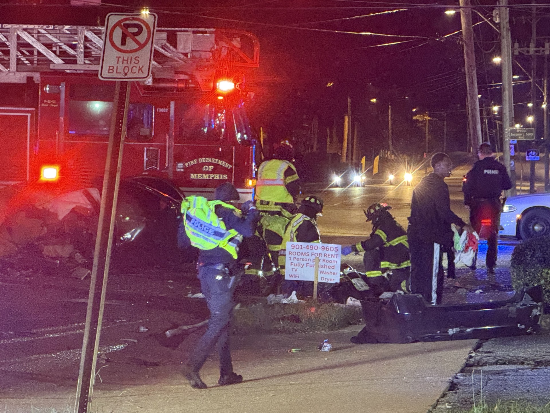 Multi-car crash reported on Millbranch, Winchester Road