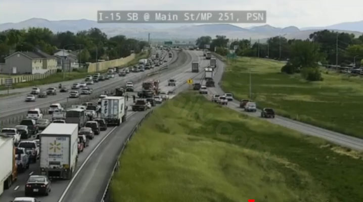 TRAFFIC ALERT: Southbound I-15 closed near Payson after deadly crash