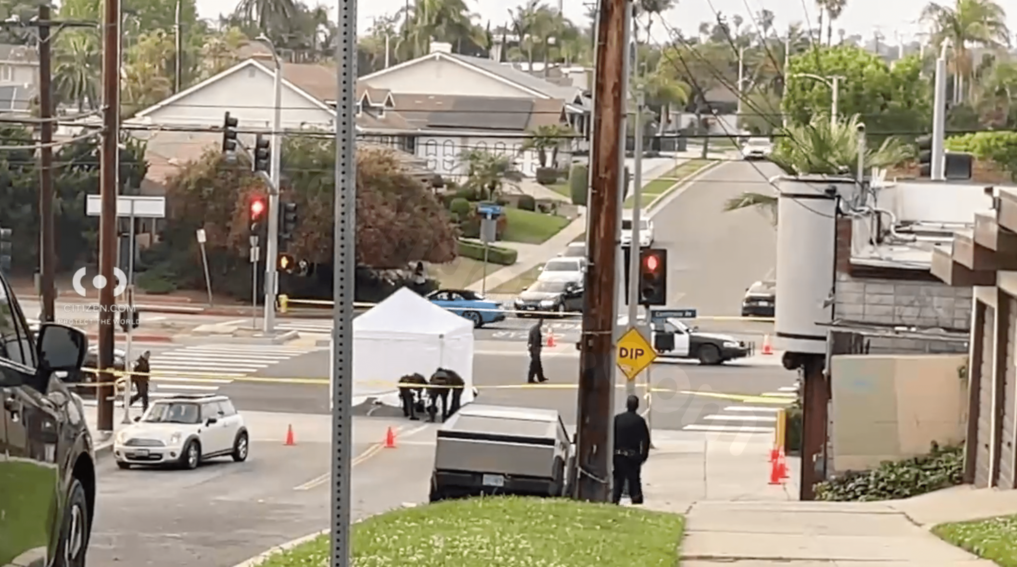Violent crash kills motorcyclist in Los Angeles’ Westchester neighborhood