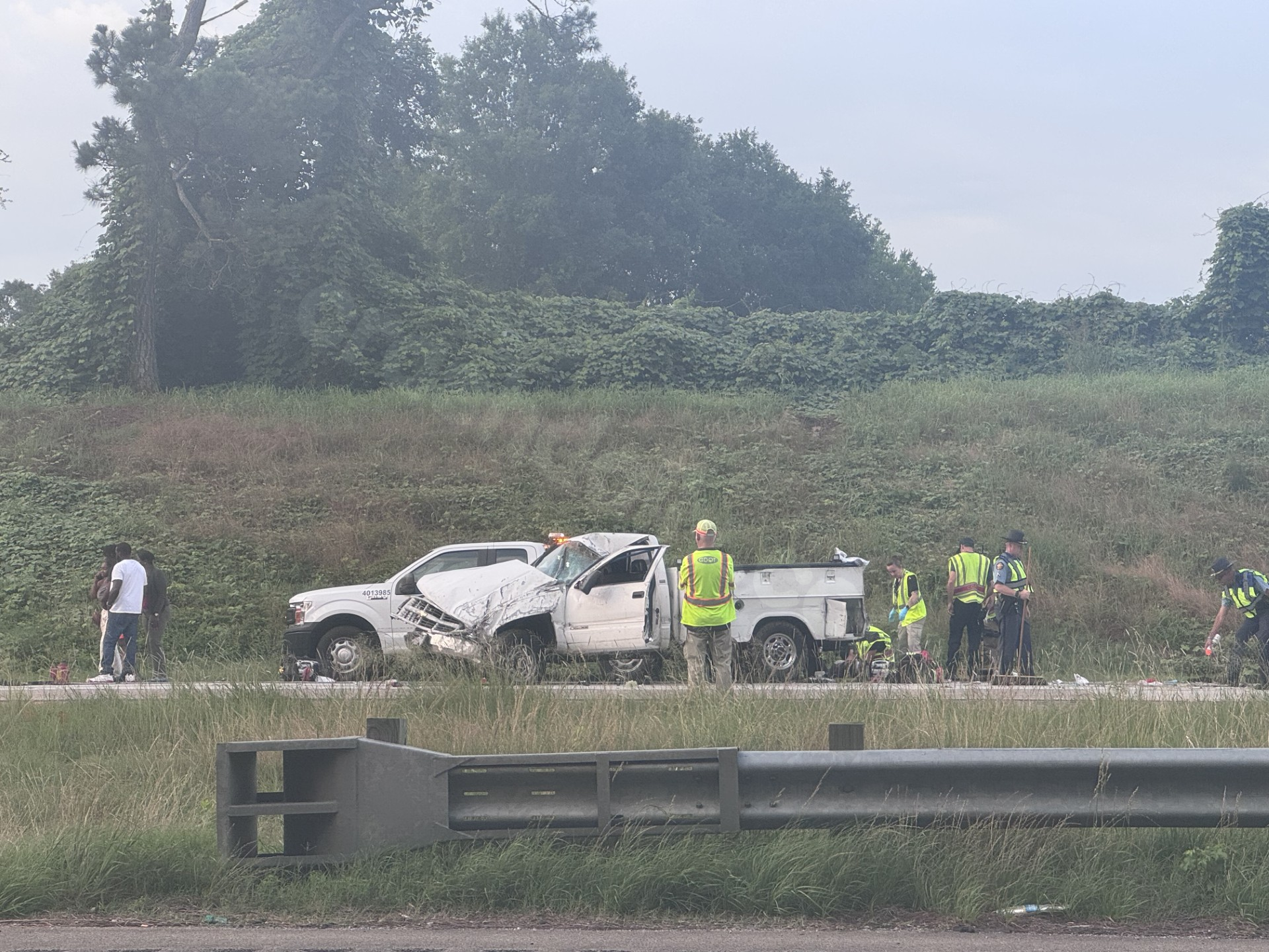 Accident on I-20 in Grovetown causes traffic delay, two hospitalized