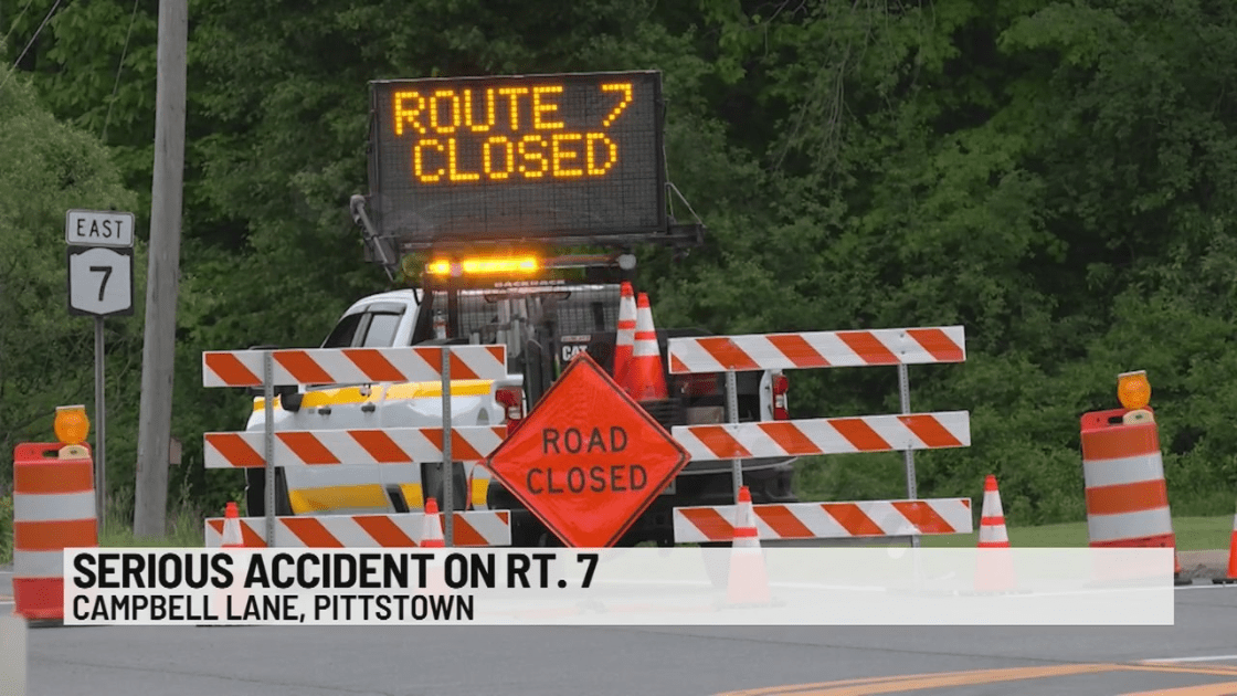 Vehicle hits NYSDOT employee in Pittstown