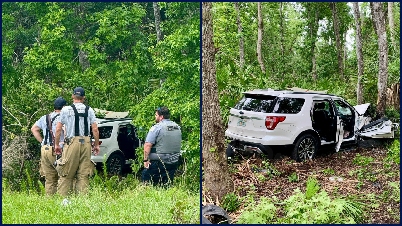 2 people hurt in Daytona Beach accident when vehicle goes off road, say officials