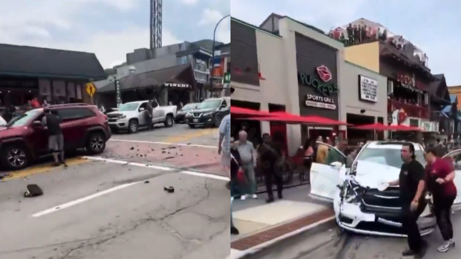 Gatlinburg, Tennessee Incident: Multi-Vehicle Crash Videos Emerge