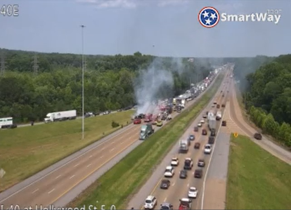 I-40 crash victims named