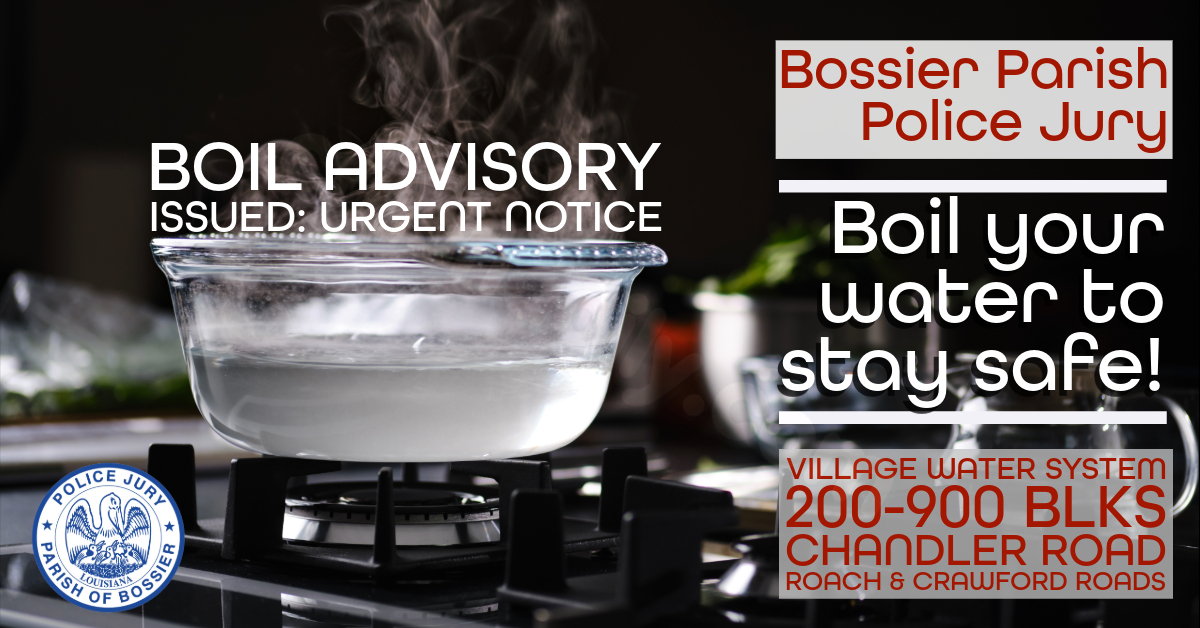 Water advisory in Haughton after lawnmower incident