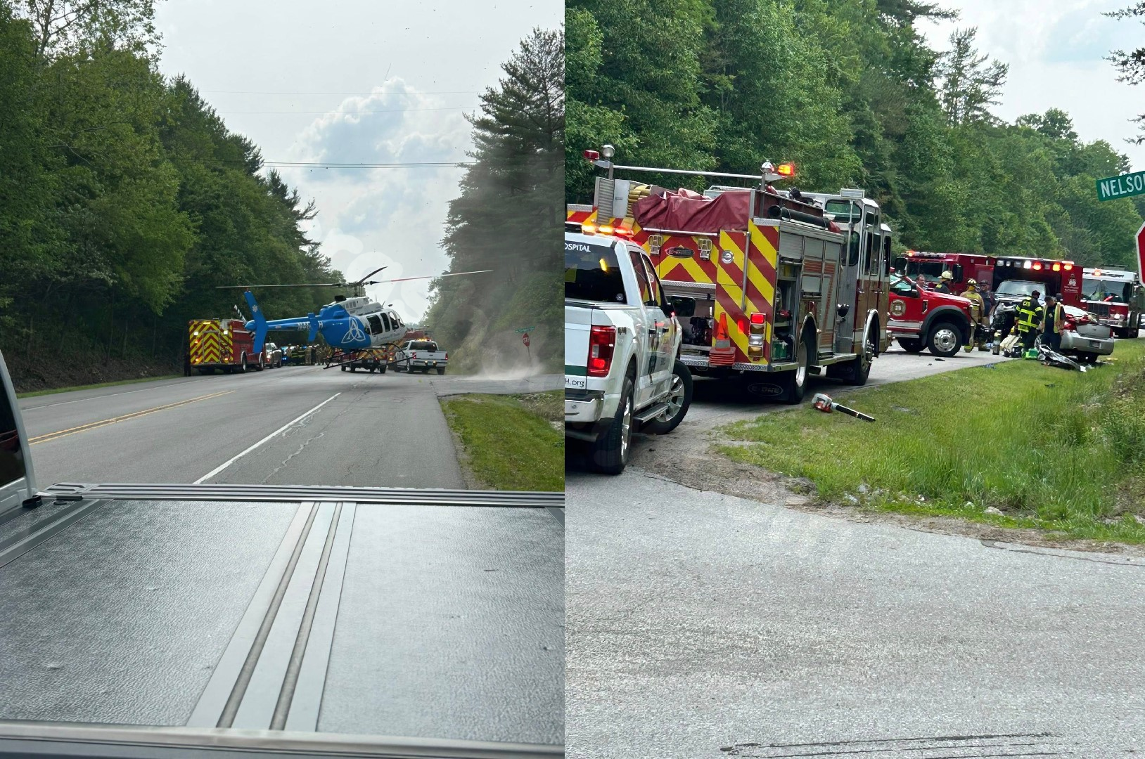 State Road 46 in Bartholomew County closed due to major accident