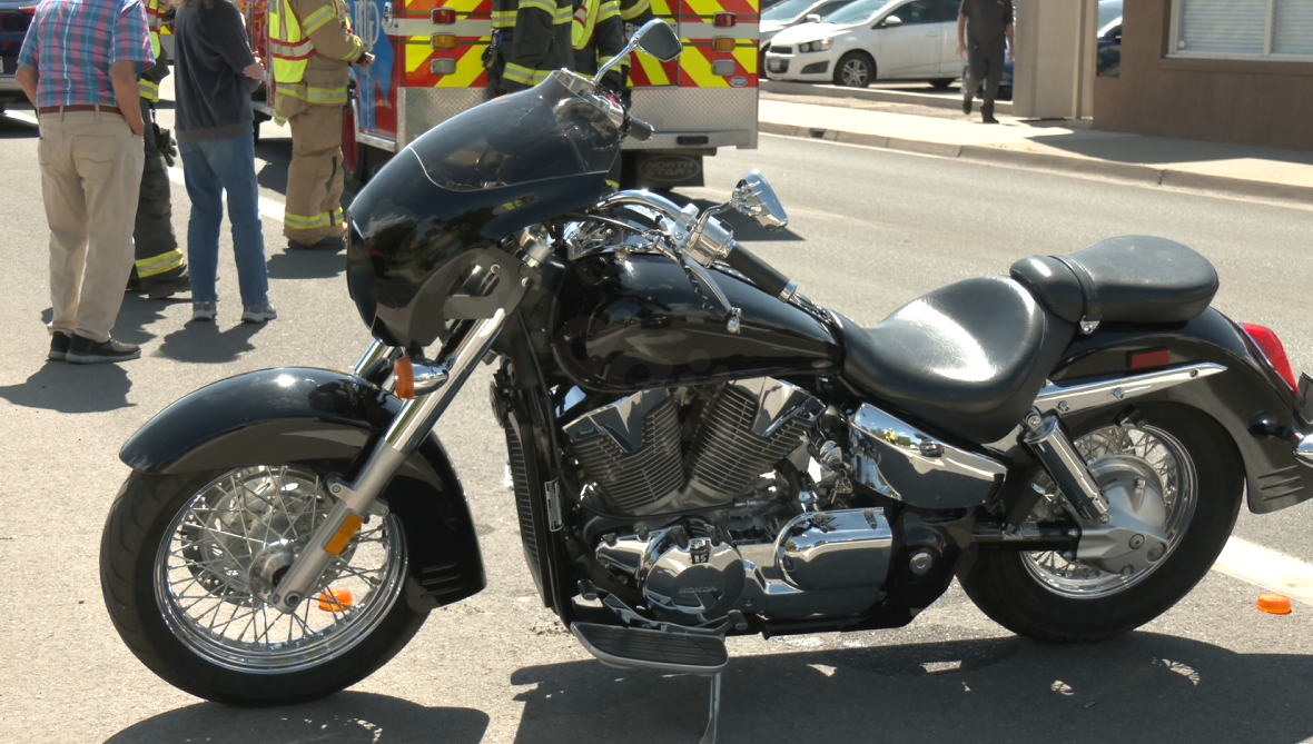 Accident Involving Vehicle and Motorcycle on North Ave