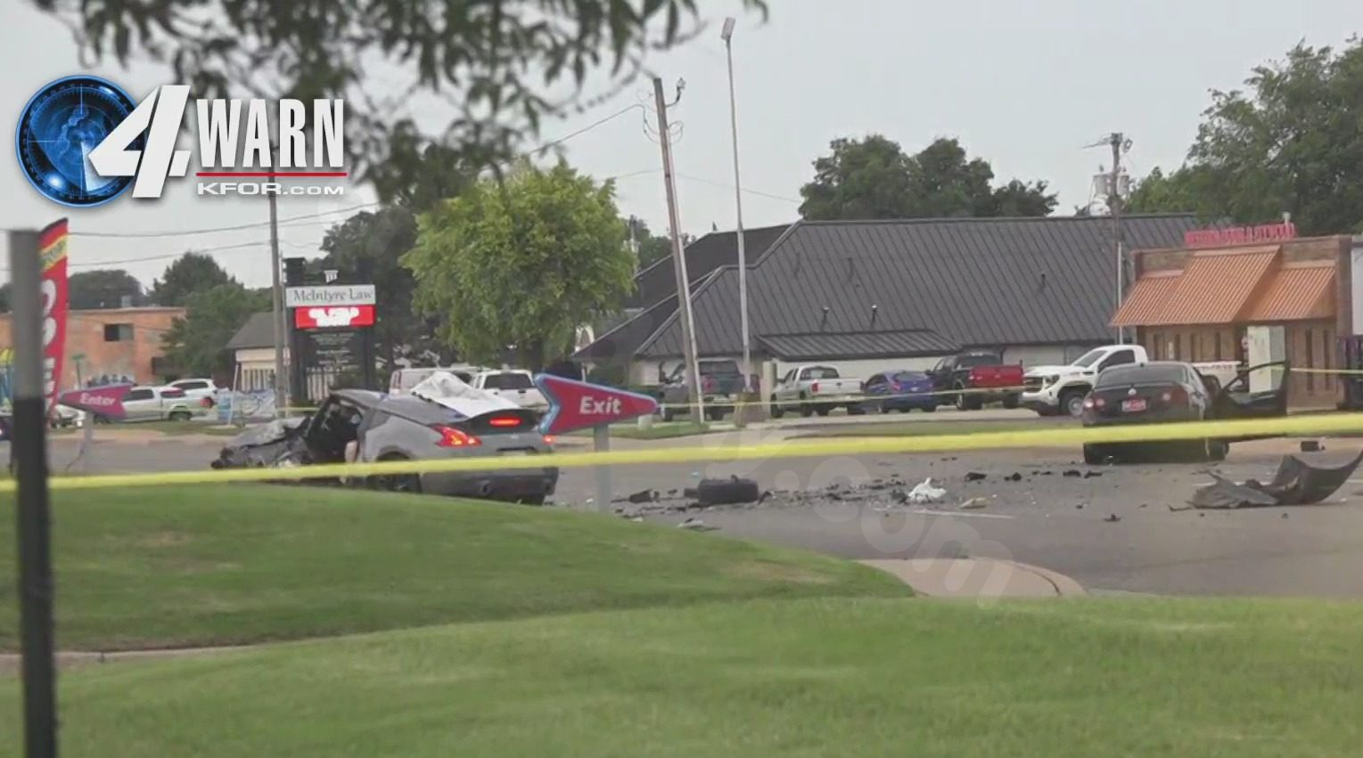 Emergency teams react to deadly accident in Southwest Oklahoma City