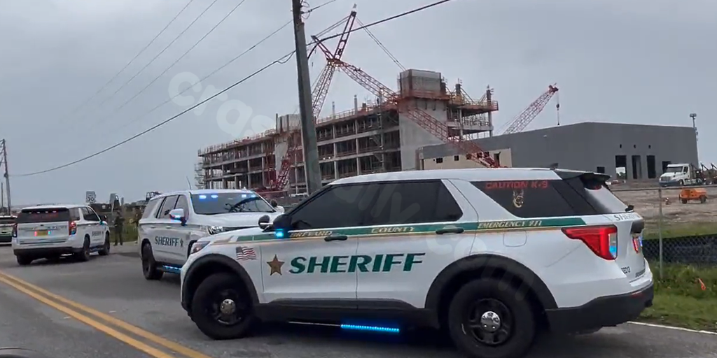 Two workers die in crane accident in Florida as state dries up from heavy rainfall.