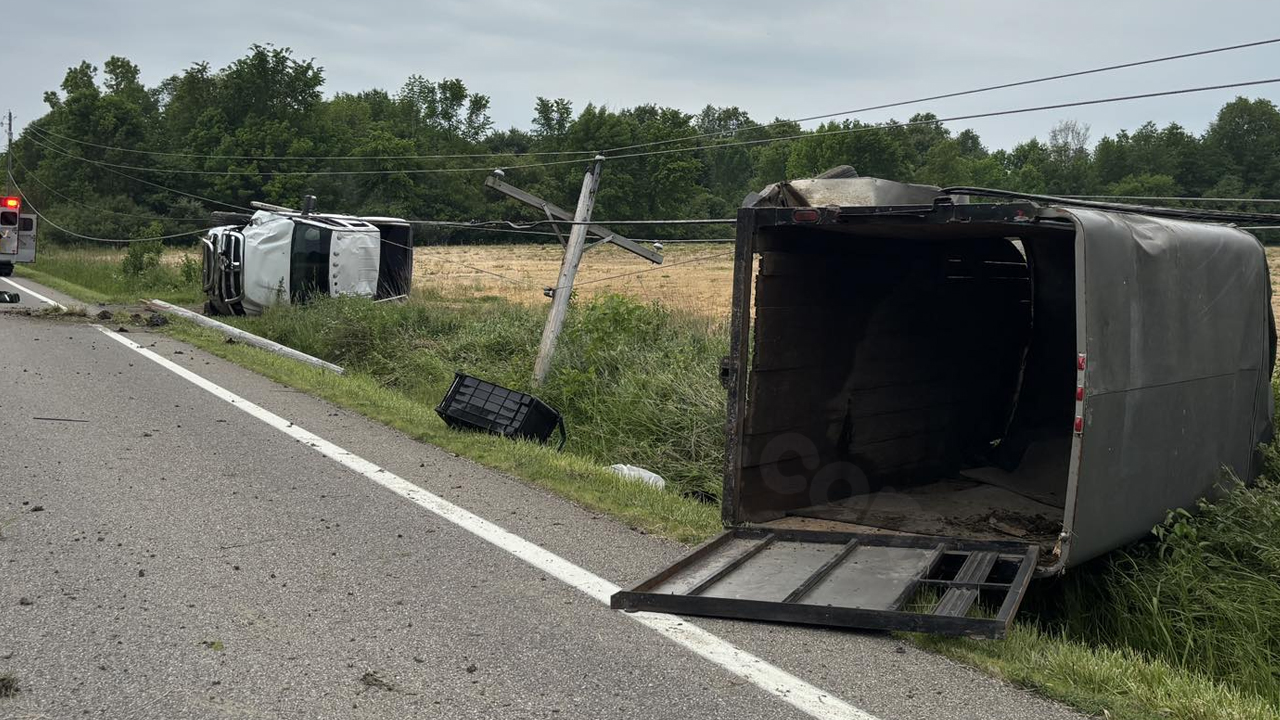 Road closure in Southington due to accident