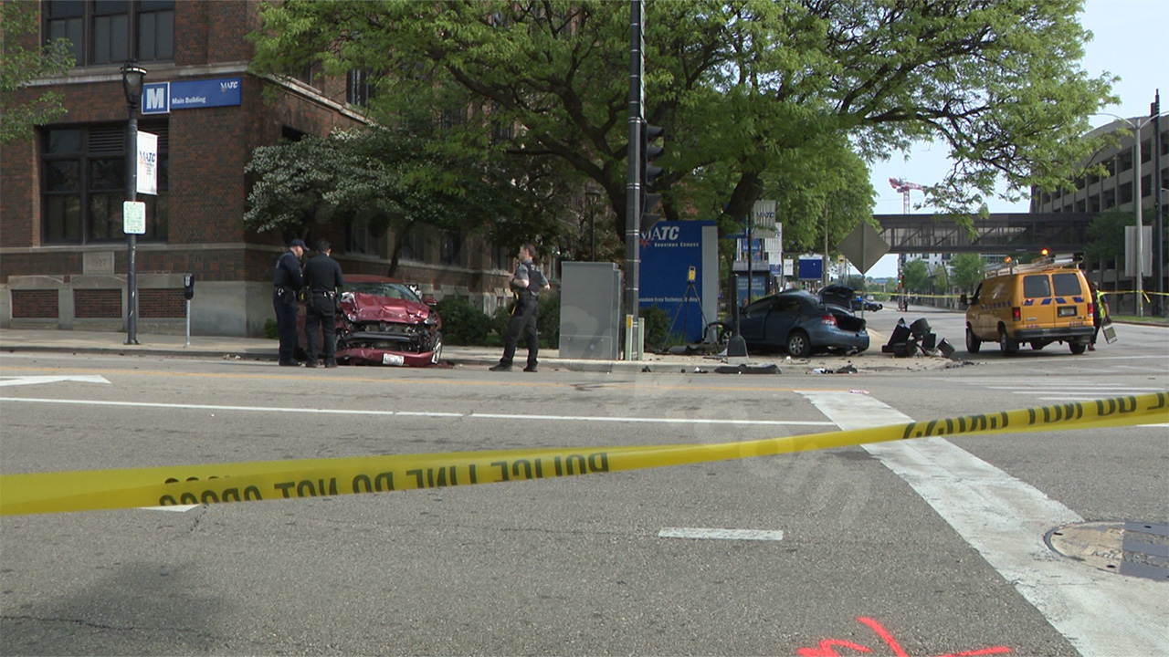 Deadly accident in Milwaukee at 6th and State; 1 fatality, 1 detained