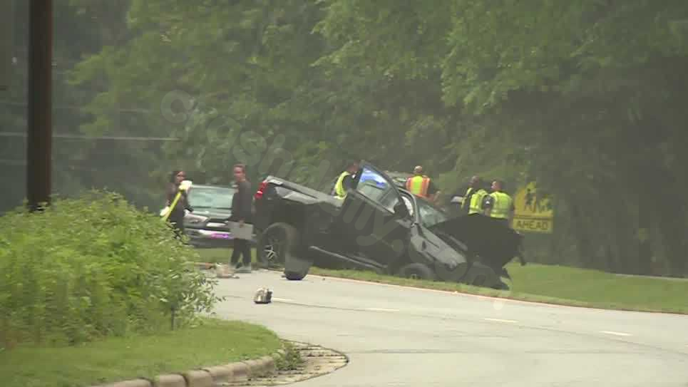 Injuries reported after crash on Cone Boulevard in Greensboro.