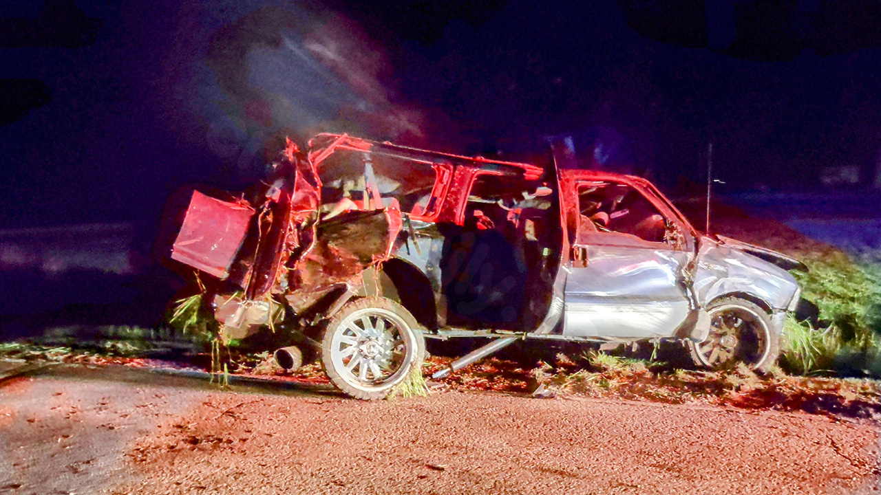 Rollover crash in Racine County injures five on Sunday morning.