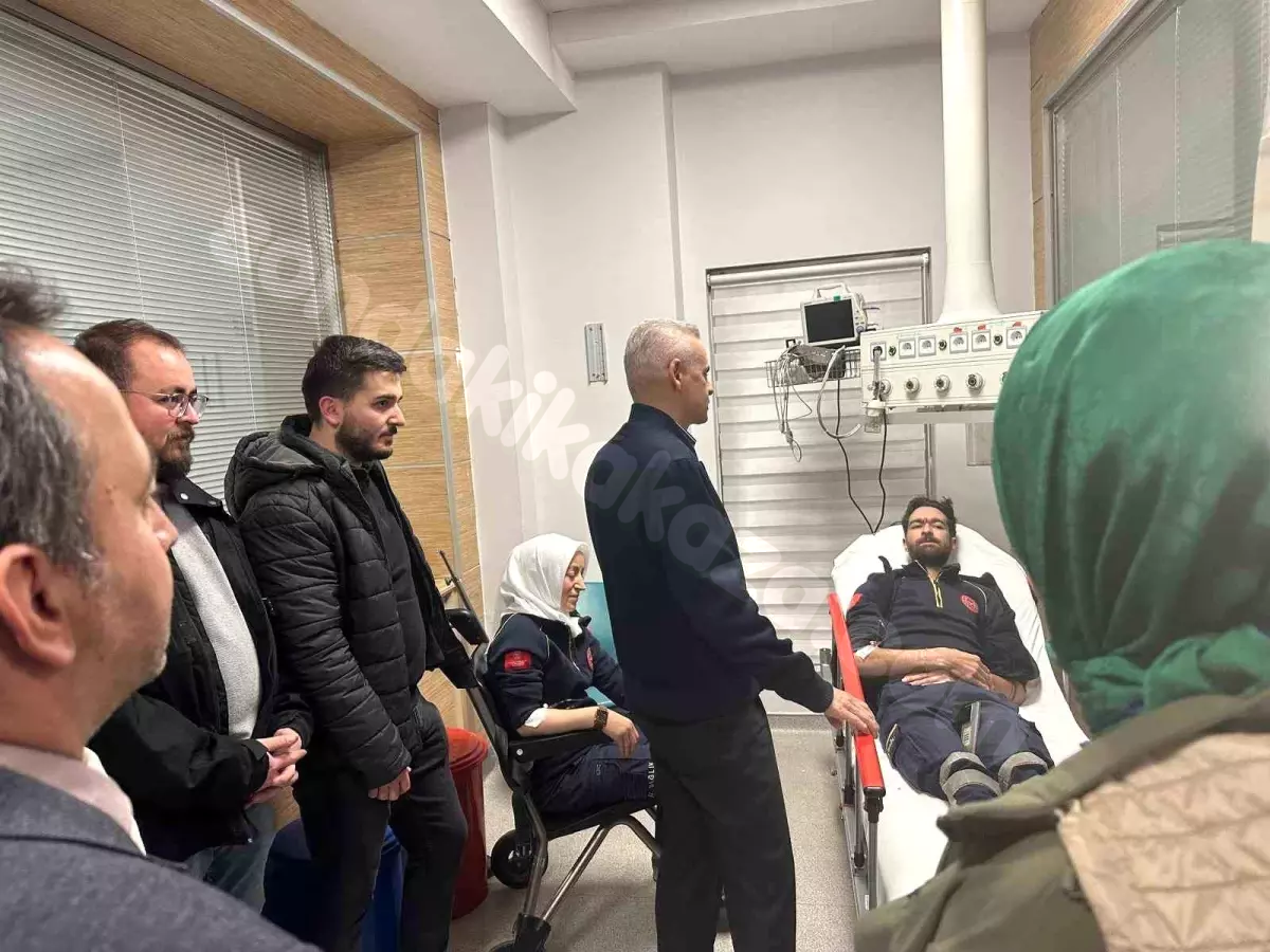 Vali Çiçekli, Trafik Kazası Mağdurlarını Ziyaret Etti