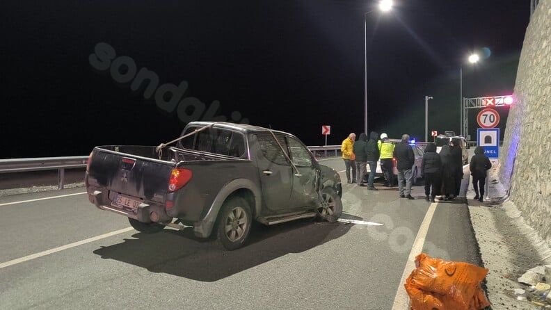 Pirinler'de kaza meydana geldi.