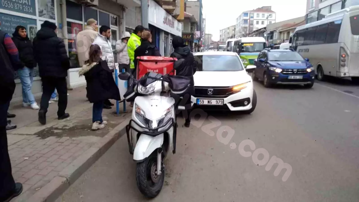 Muratlı'da Kaza: 1 Kişi Yaralandı