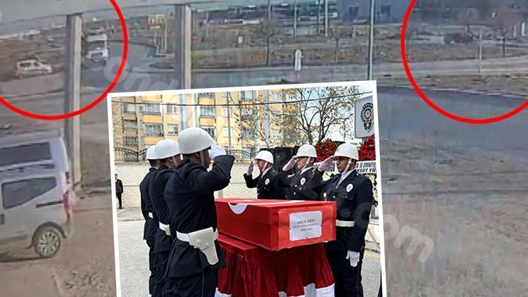 Polis memurunun şehit düşmesinden sonra cenaze töreni gerçekleştirildi.