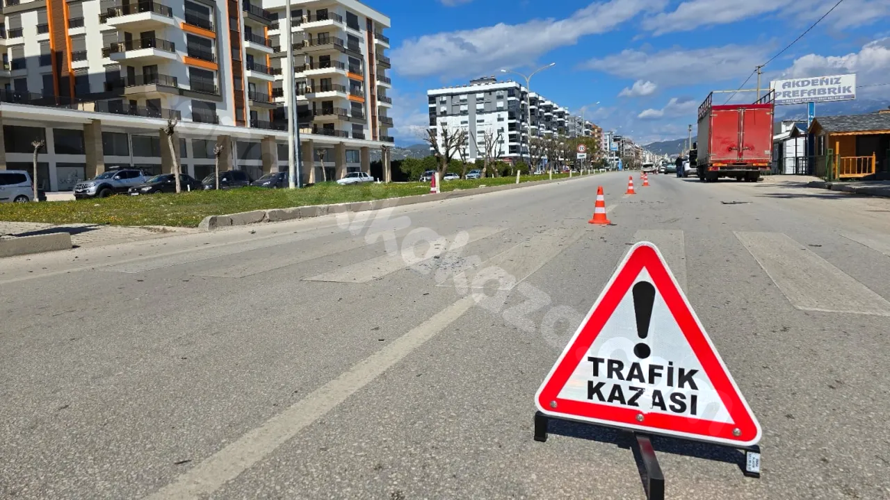 Kumluca, Antalya'da trafik kazası yaşandı!