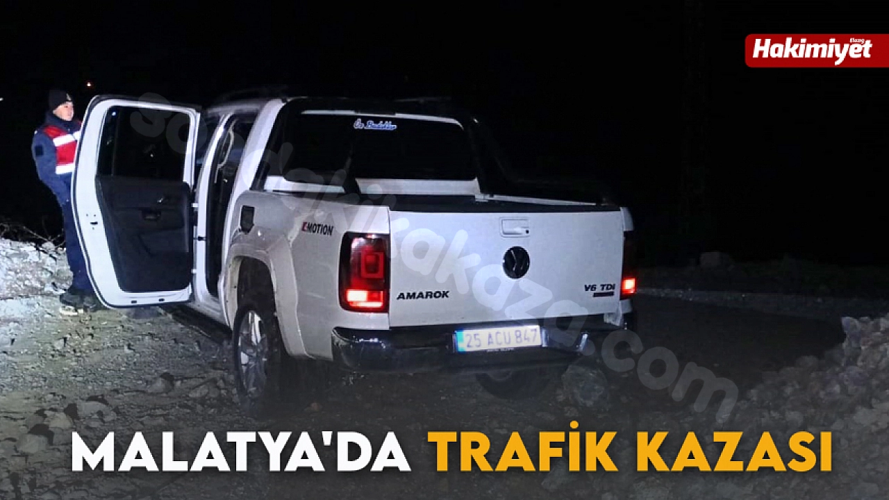 Malatya'da kaza meydana geldi.