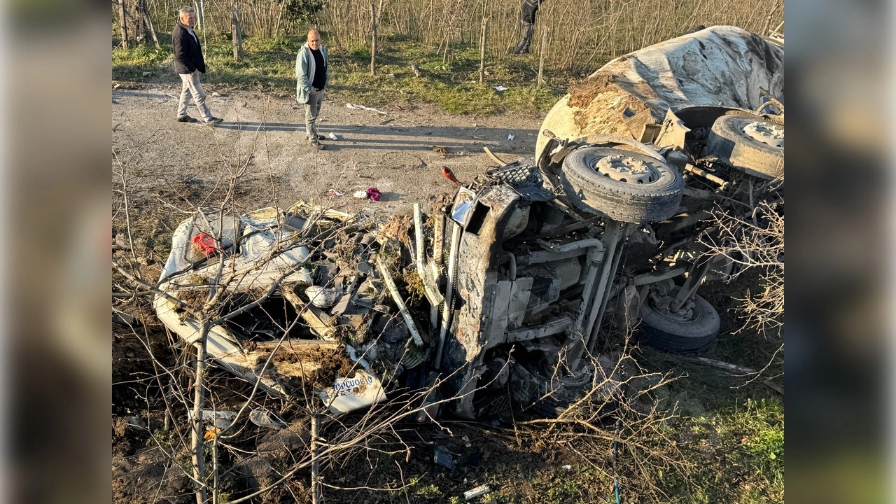 Ordu'da trafik kazasında bir kişi yaralı.