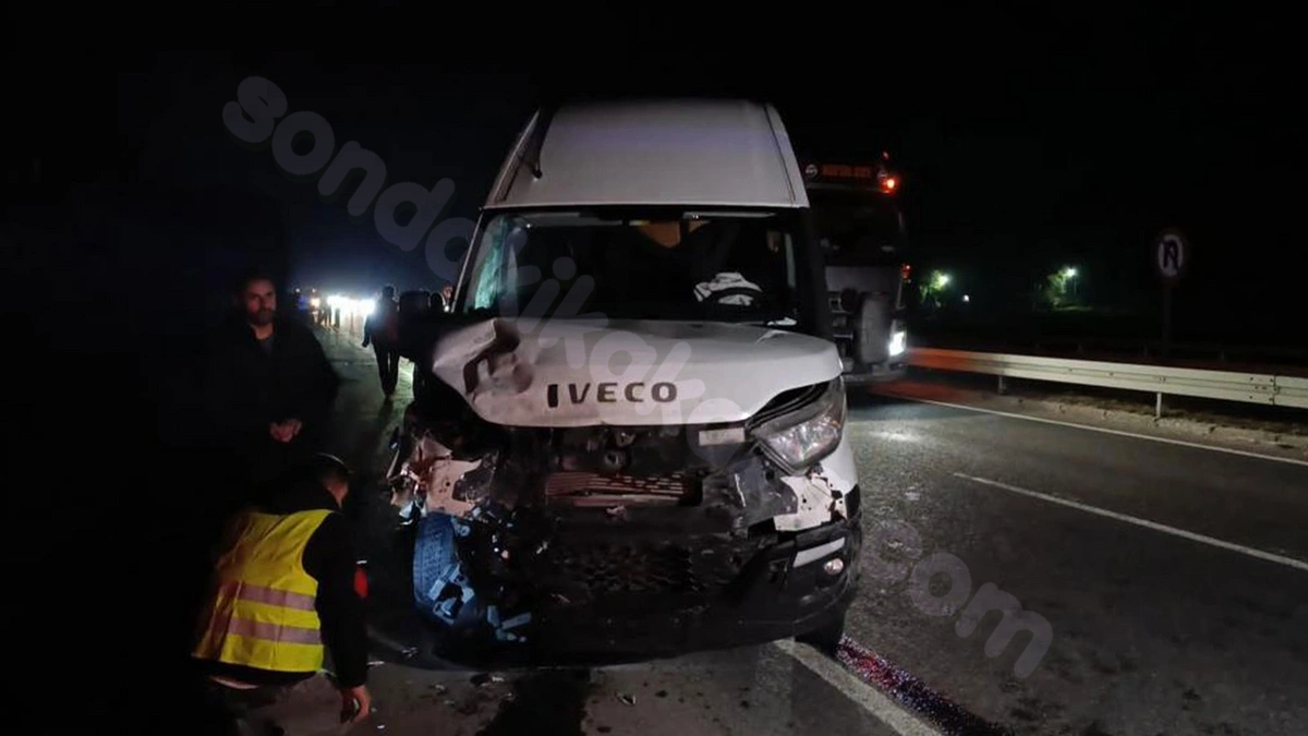 Bursa'da kaza: 1 kişi yaralandı - Oxu.az