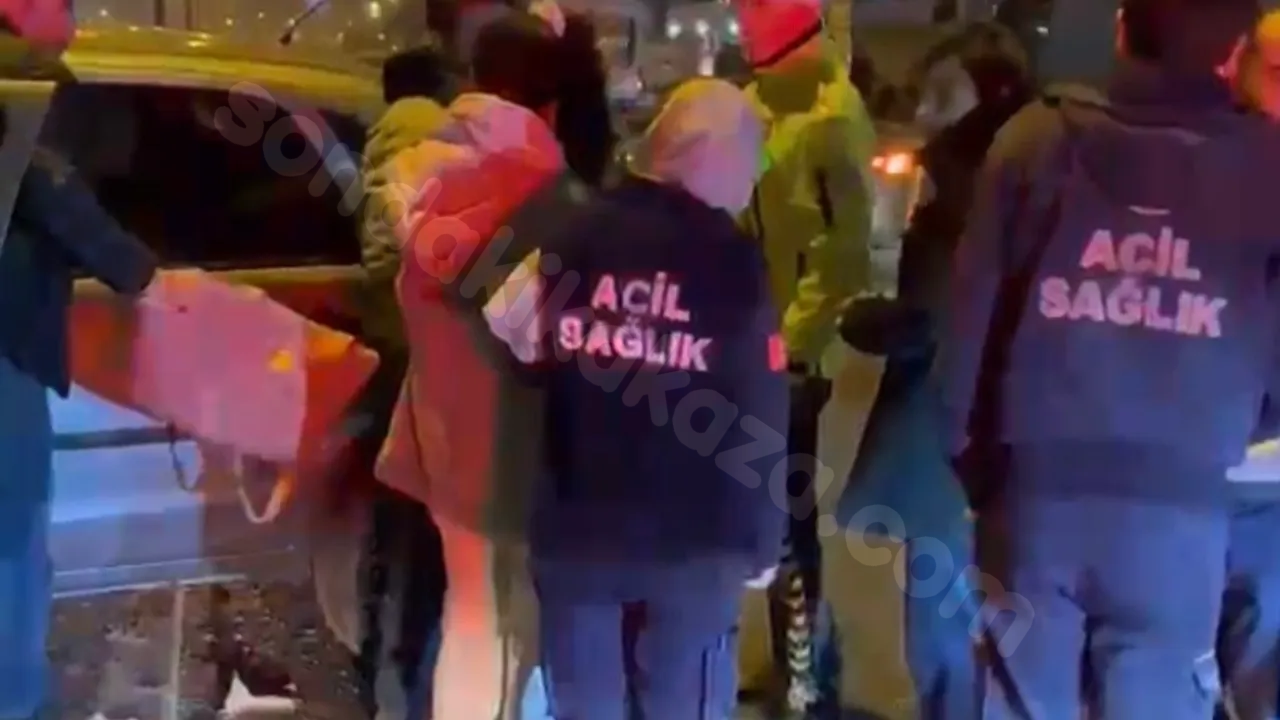Düzce'de kaza meydana geldi, 1 kişi yaralandı.