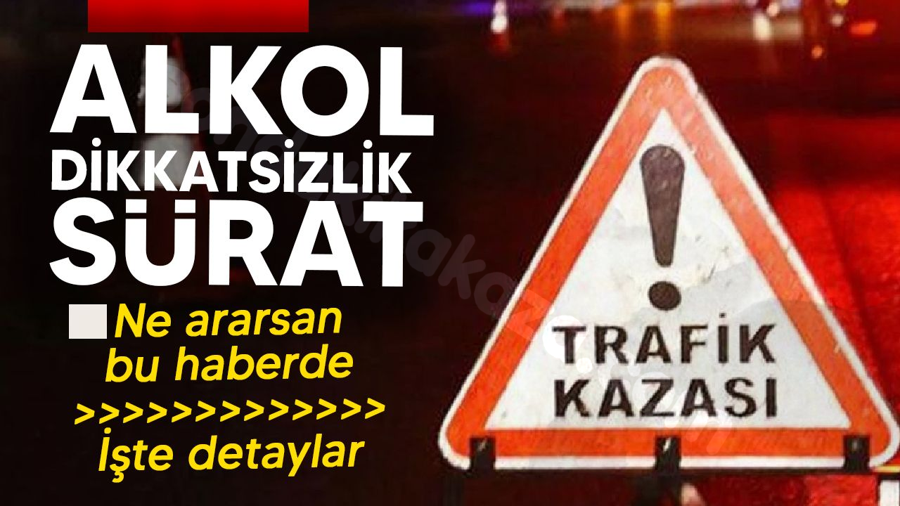 Son iki günde 5 ayrı trafik kazası yaşandı!