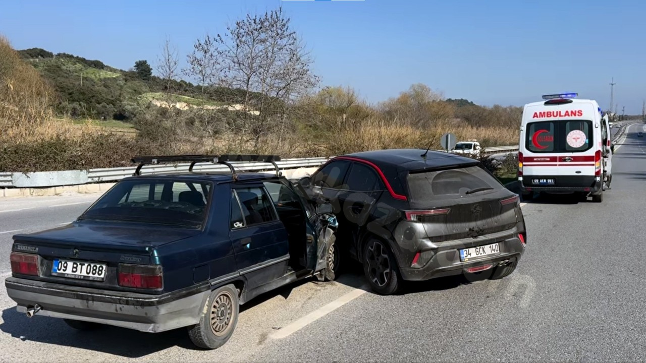 Aydın'da trafik kazasında bir kişi yaralı oldu.