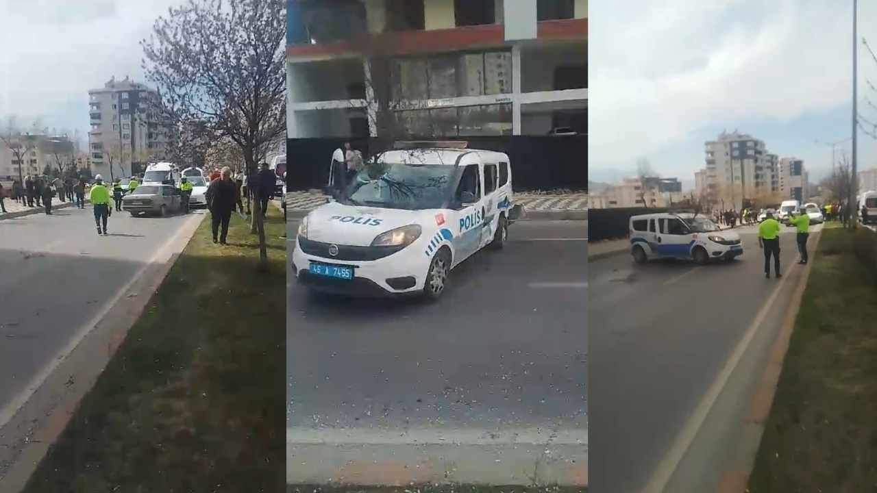 Kahramanmaraş'ta ardışık trafik kazası: 3 kişi yaralı