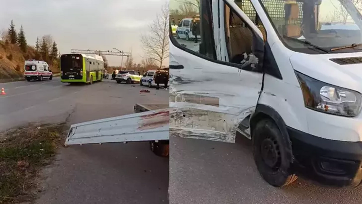 Kocaeli'de trafik kazasında bir kişi hayatını kaybetti, bir kişi yaralandı.