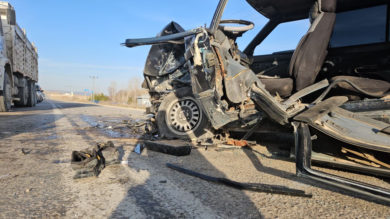 Çoğulhan Yolu'nda Zincirleme Trafik Kazası Oluştu