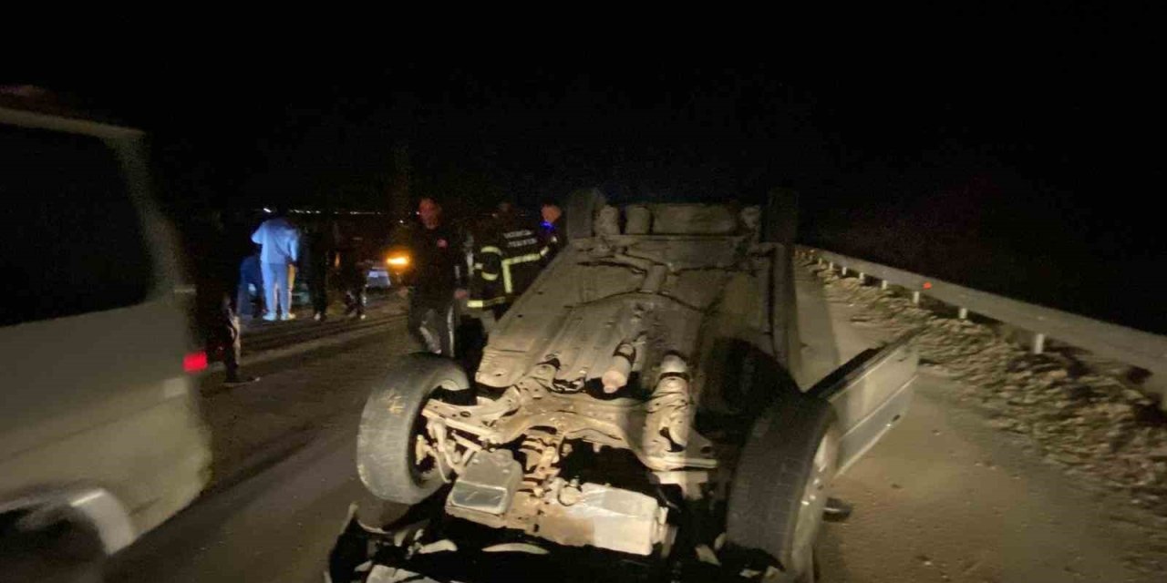 Erzincan'da trafik kazasında 1 kişi sakatlandı.