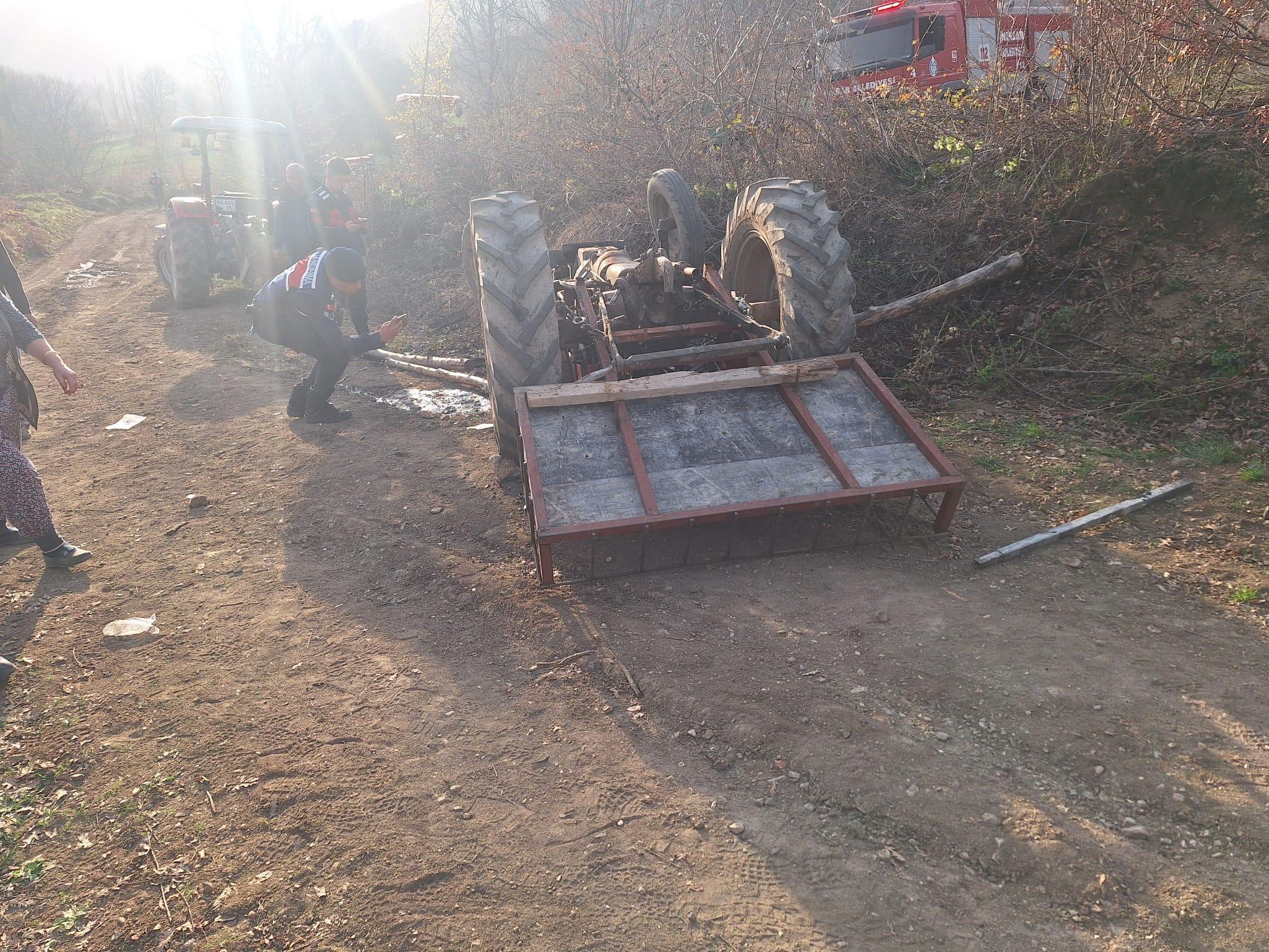 Tokat’ta trafik kazası sonucu 1 kişi yaralandı.