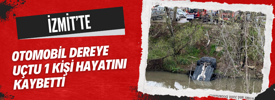 İzmit İlçesindeki trafik kazasında bir kişi öldü.
