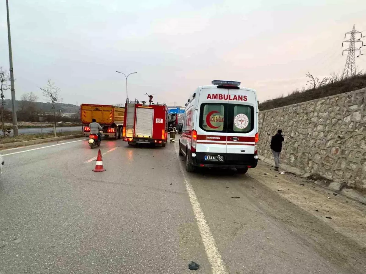 Bilecik'te Kaza: 1 Kişi Yaralı