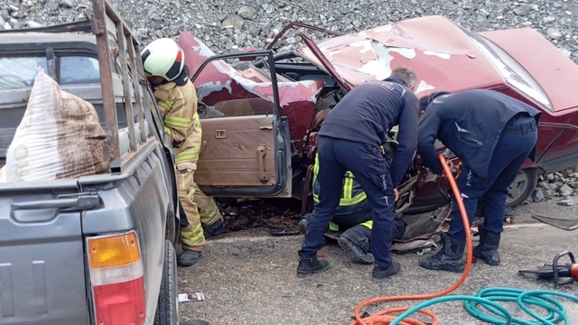Bursa'da trafik kazasında 1 ölü, 3 yaralı var.
